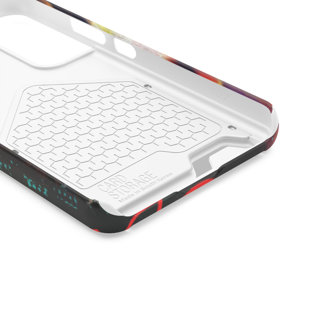 Phone Case — Bold Neon “D0G” Card Holder Wallet