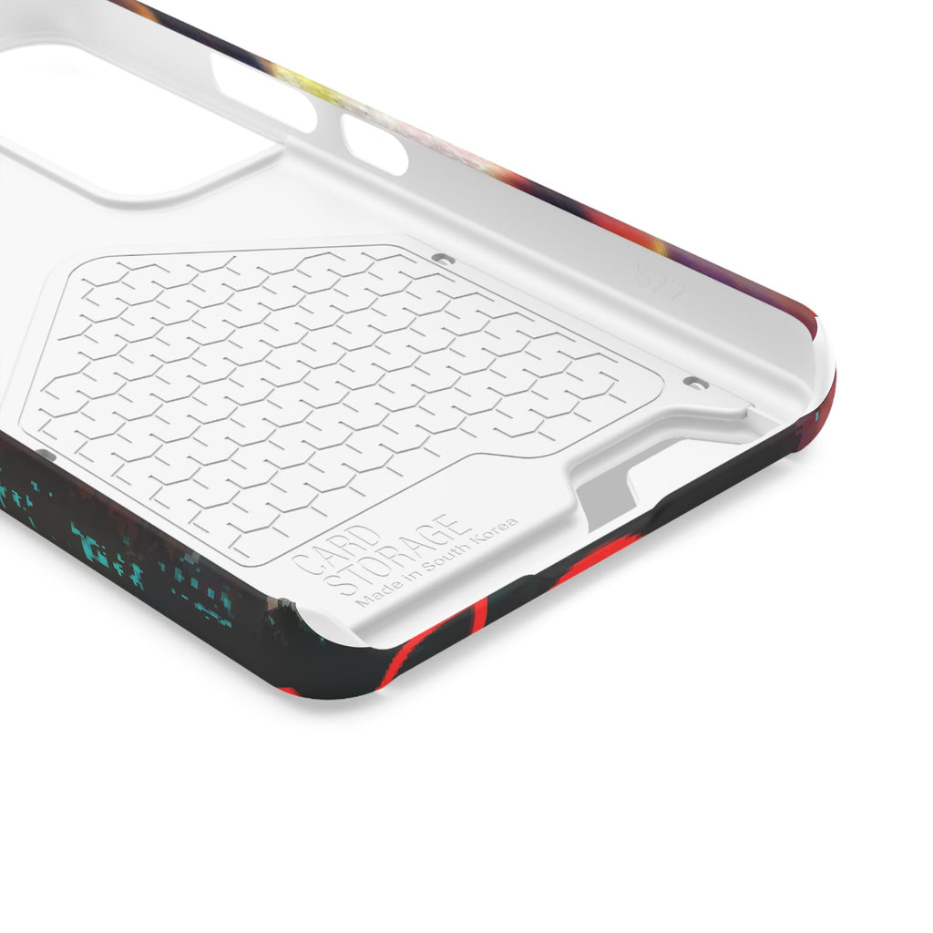 Phone Case — Bold Neon “D0G” Card Holder Wallet
