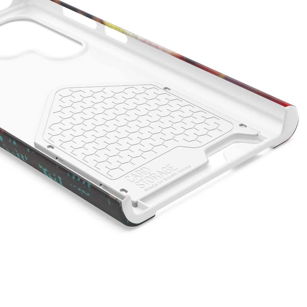 Phone Case — Bold Neon “D0G” Card Holder Wallet