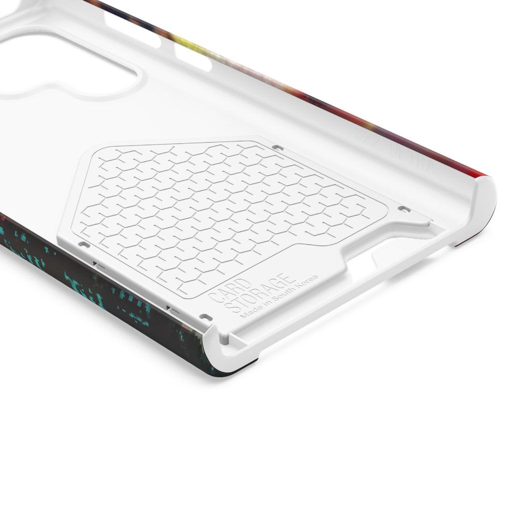 Phone Case — Bold Neon “D0G” Card Holder Wallet