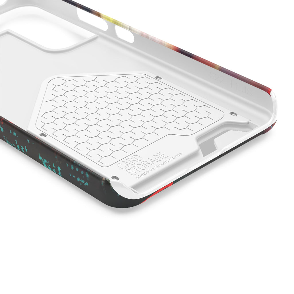 Phone Case — Bold Neon “D0G” Card Holder Wallet