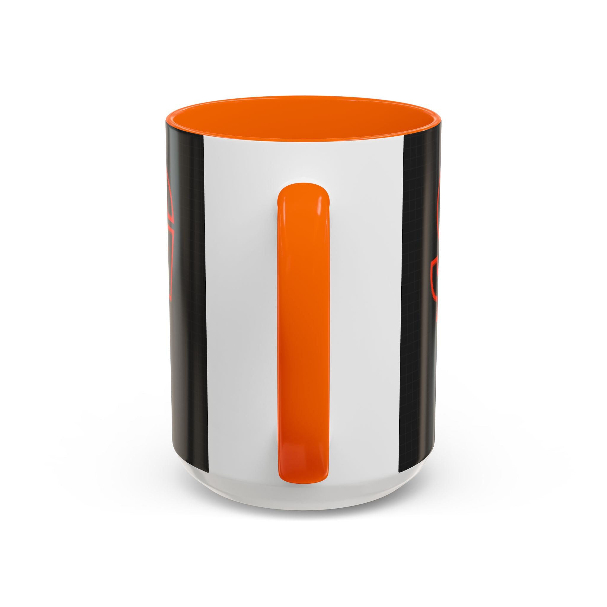 $DOG, Bitcoin Decentralized Accent Coffee Mug (11oz, 15oz) — Orange Accent Crypto Tea Cup