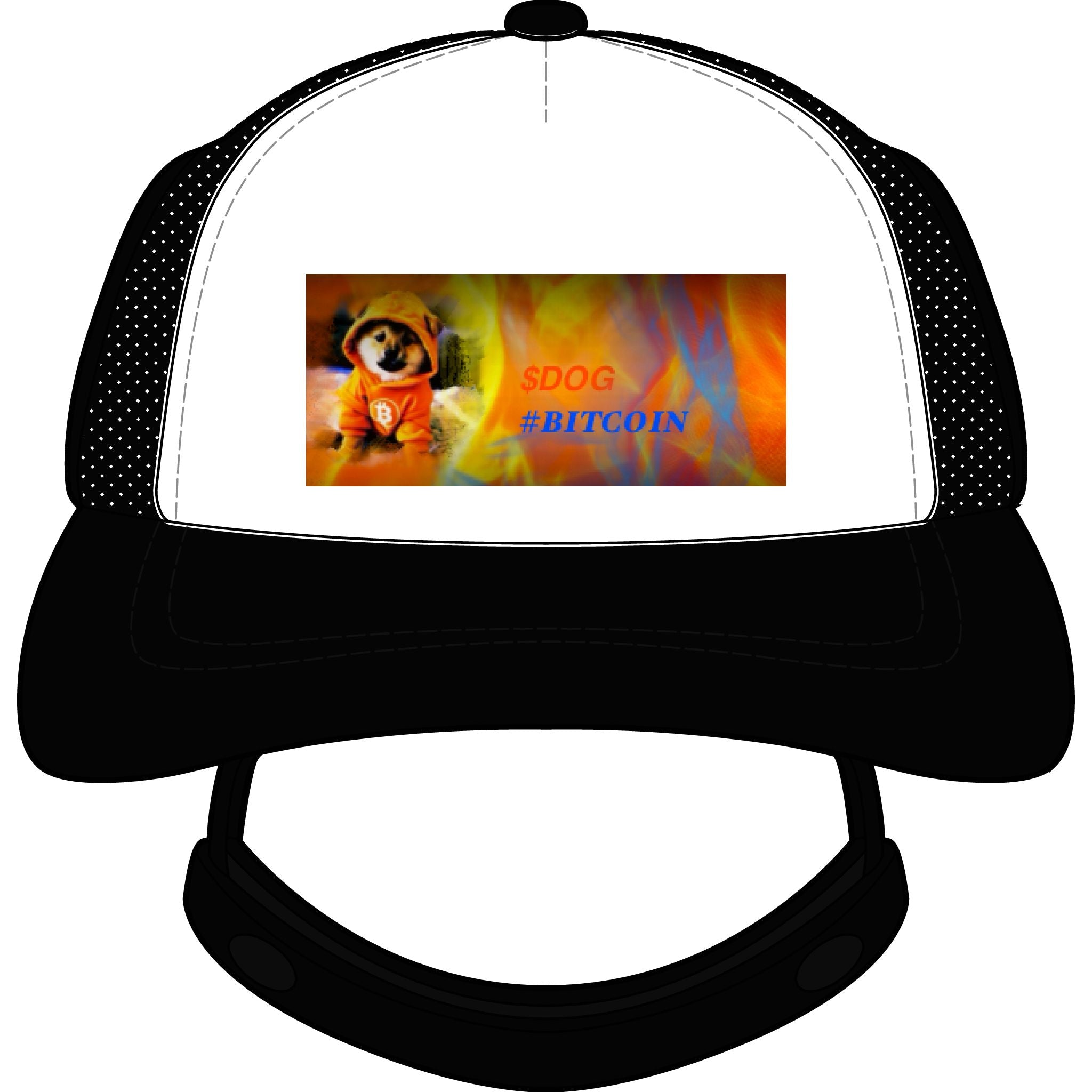 $Dog & Semi Truck Trucker Hat for dogs— Cute Puppy Rig Foam Cap