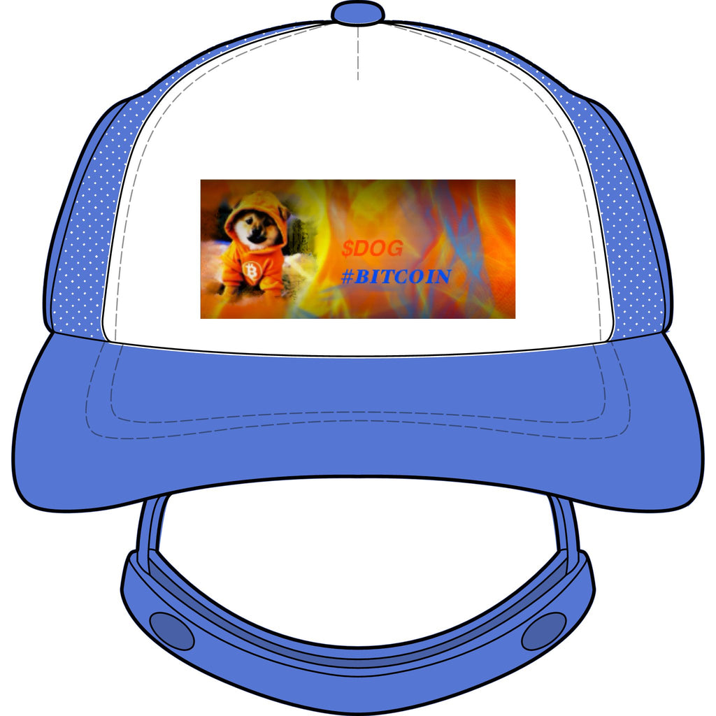 $Dog & Semi Truck Trucker Hat for dogs— Cute Puppy Rig Foam Cap
