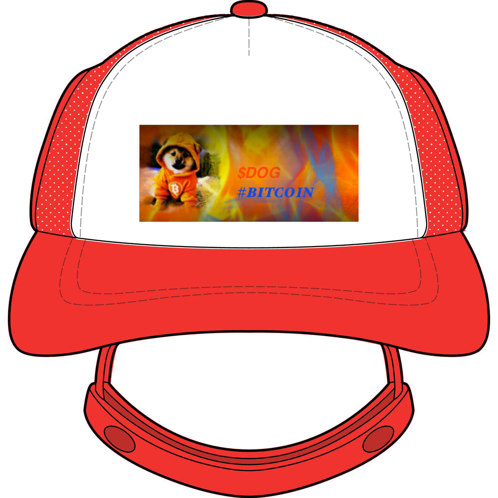 $Dog & Semi Truck Trucker Hat for dogs— Cute Puppy Rig Foam Cap