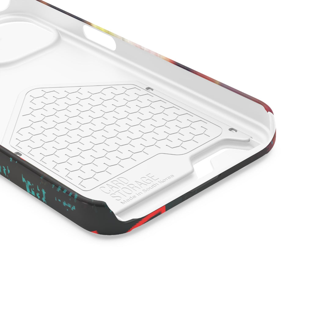 Phone Case — Bold Neon “D0G” Card Holder Wallet