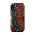 Phone Case — Bold Neon “D0G” Card Holder Wallet